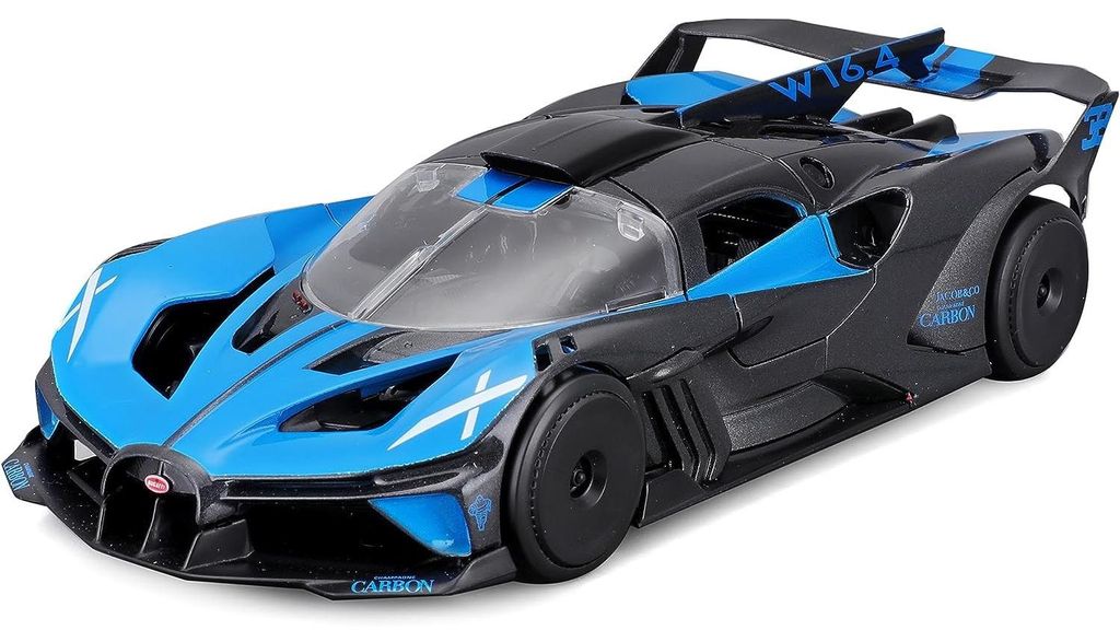 Maisto 32911 - Modellauto - Bugatti Bolide (blau-schwarz, Produktbild 