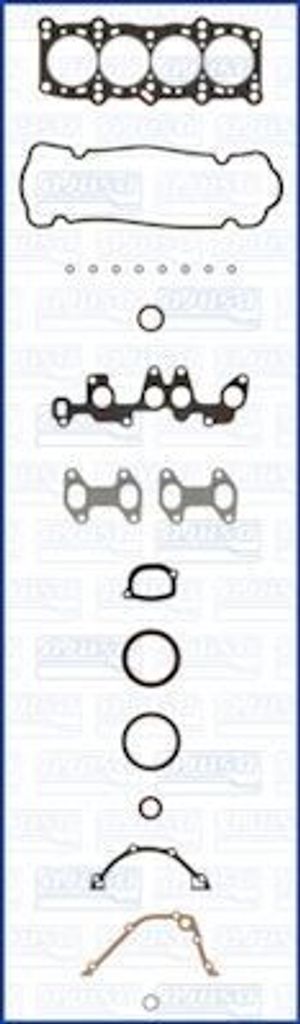 AJUSA 50069000 Motor-Dichtungsvollsatz Dichtsatz für FIAT Seicento / 600 Schrägheck (187) PUNTO (176) CINQUECENTO (170) Uno Schrägheck (146) TIPO