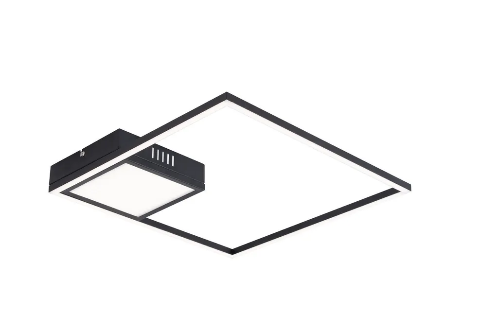 Plafonnier LED 30W Noir Mat Sirius Rabalux - 5286 Moderne Chic