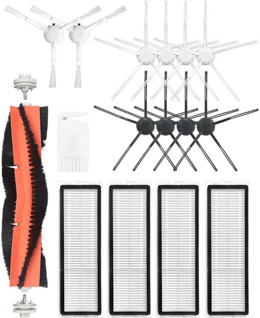 Pack de 16 Pièces de Rechange pour Robots Aspirateurs Xiaomi 1C et F9