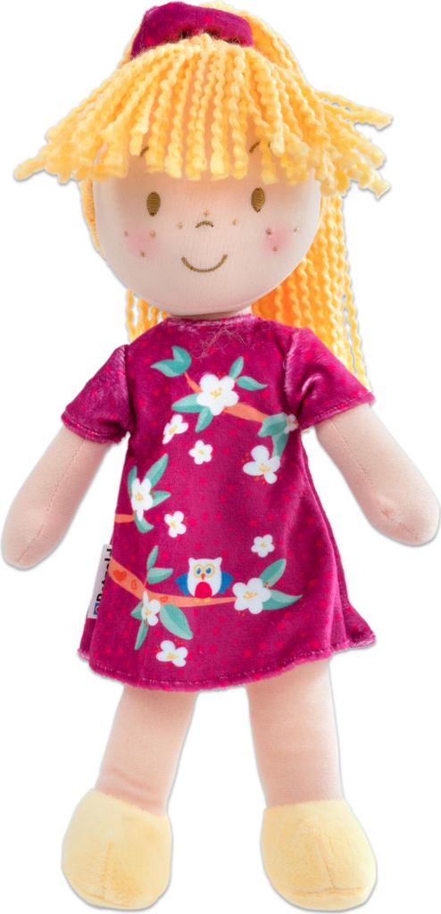 Stoffpuppe Lara 30 cm mit weichem, biegsamem Körper