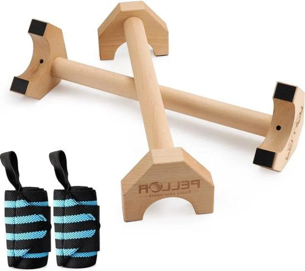 Support de pompes bois pour protéger les poignets lors du renforcement bras