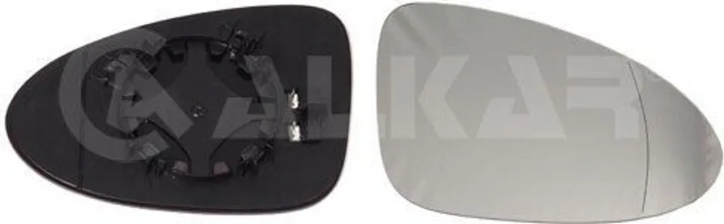 Verre rétroviseur droit ALKAR 6496818 avec support pour Macan 95B OE
