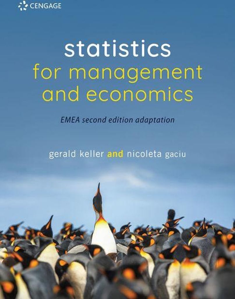 Statistics for Management and Economics