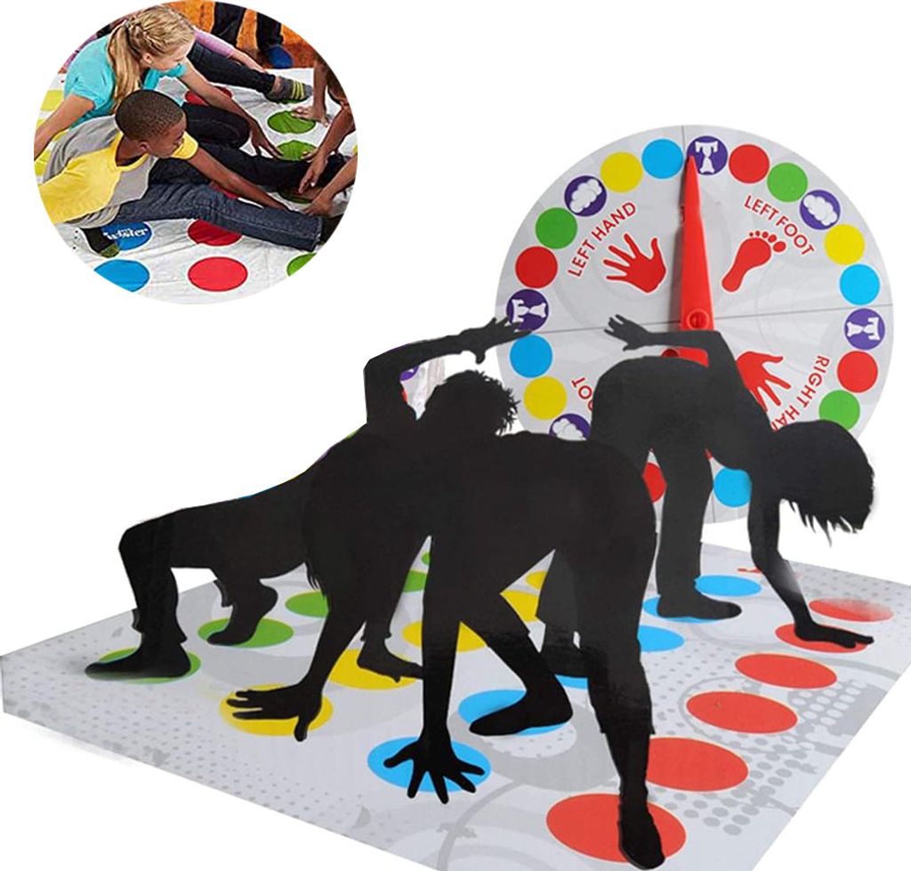 Geschicklichkeitsspiel für Kinder und Erwachsene, Familienspiel, Partyspiel, lustiges Spiel für Kindergeburtstage, 2-4 Spieler, ab 6 Jahren