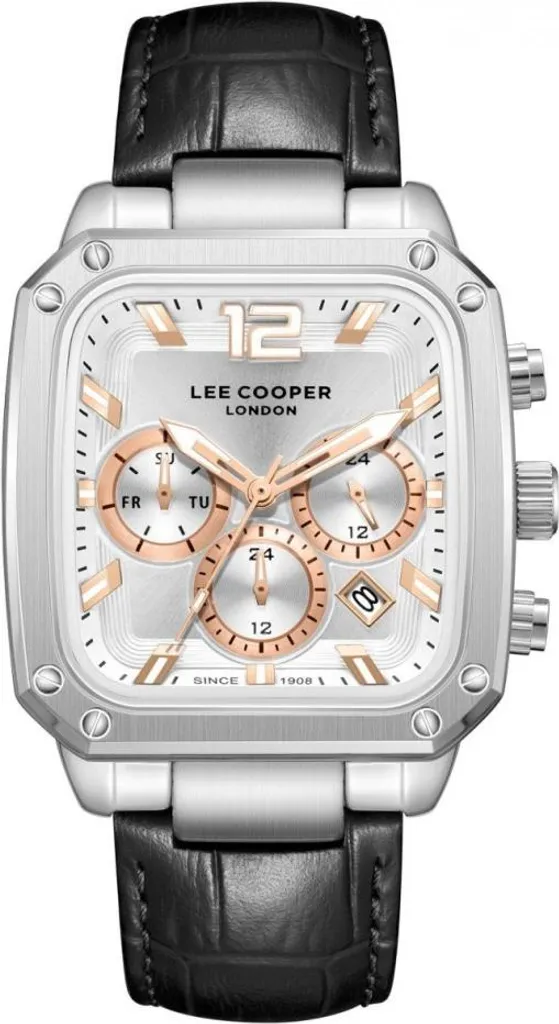 Montre homme noire idéale pour le bureau, l'accessoire mode quotidien