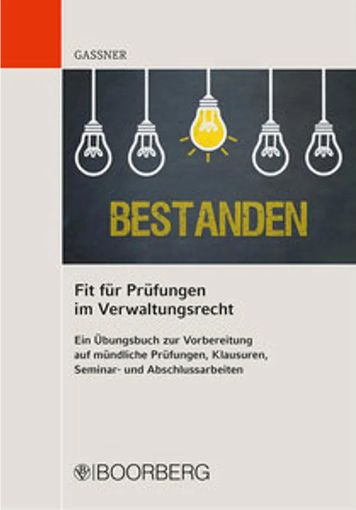 Manuel de préparation Fit für Prüfungen im Verwaltungsrecht Droit Public