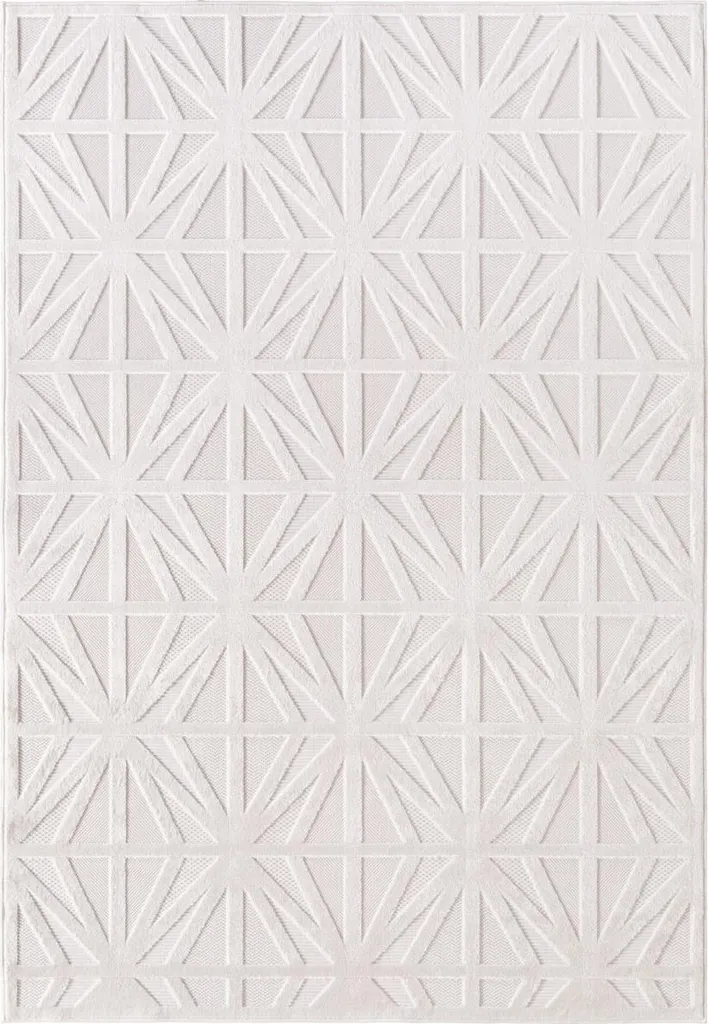 Tapis Doha 1655 Cream 140x200 cm en fibres douces haute résistance