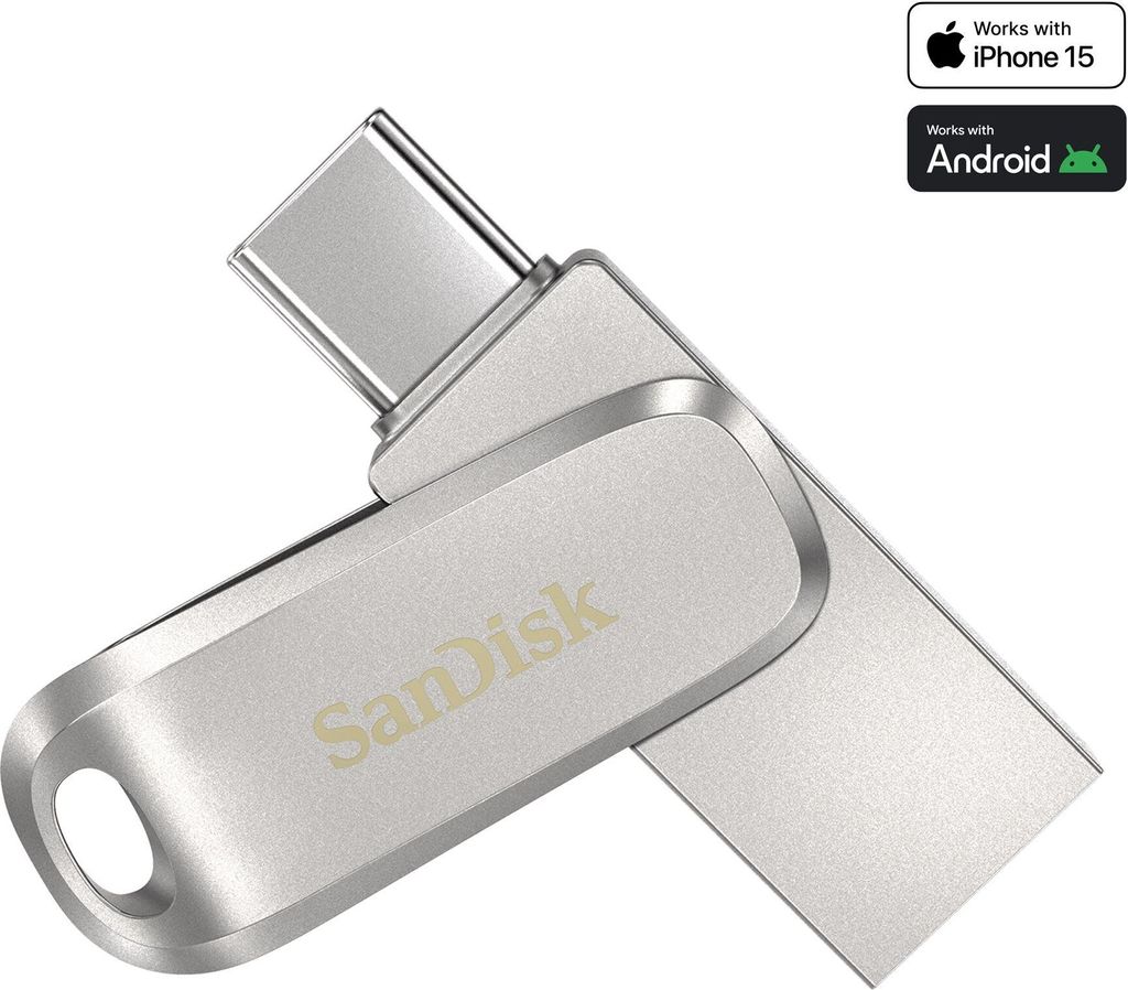 SanDisk Ultra® Dual Drive Luxe USB Type-C™, 64GB, Produktbild 
