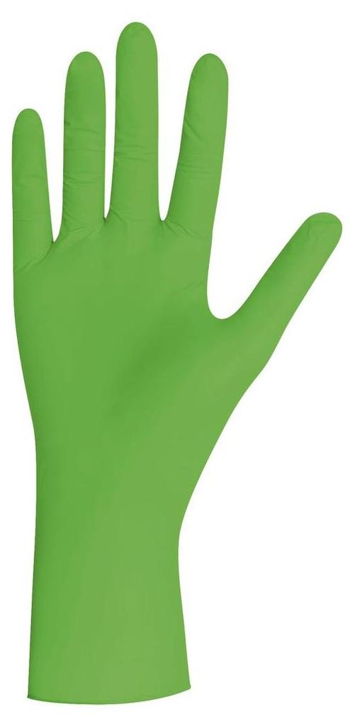 Nitrilhandschuhe Grün Gr. S | 100 Stück | Latexfreie Produktbild 