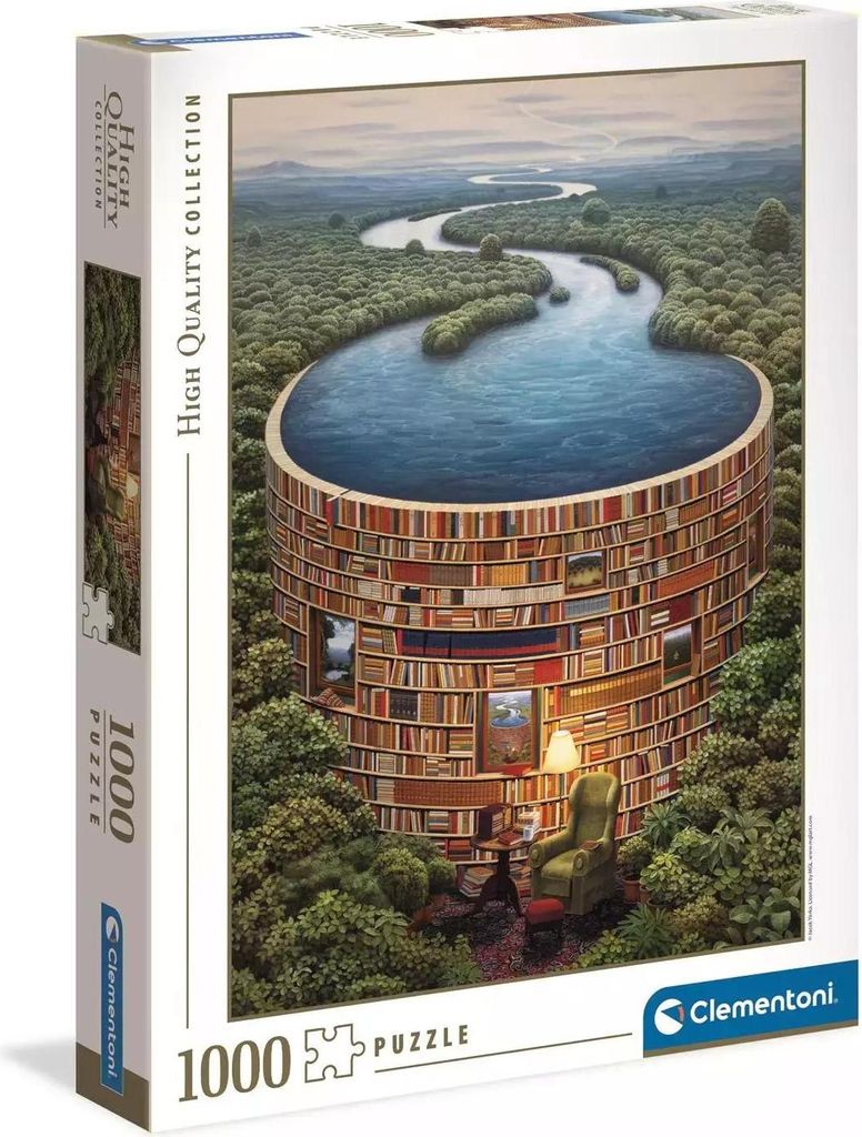 Clementoni Bibliodame, 1000 kusů, Umění, 10 rok/roky Obrázek produktu 