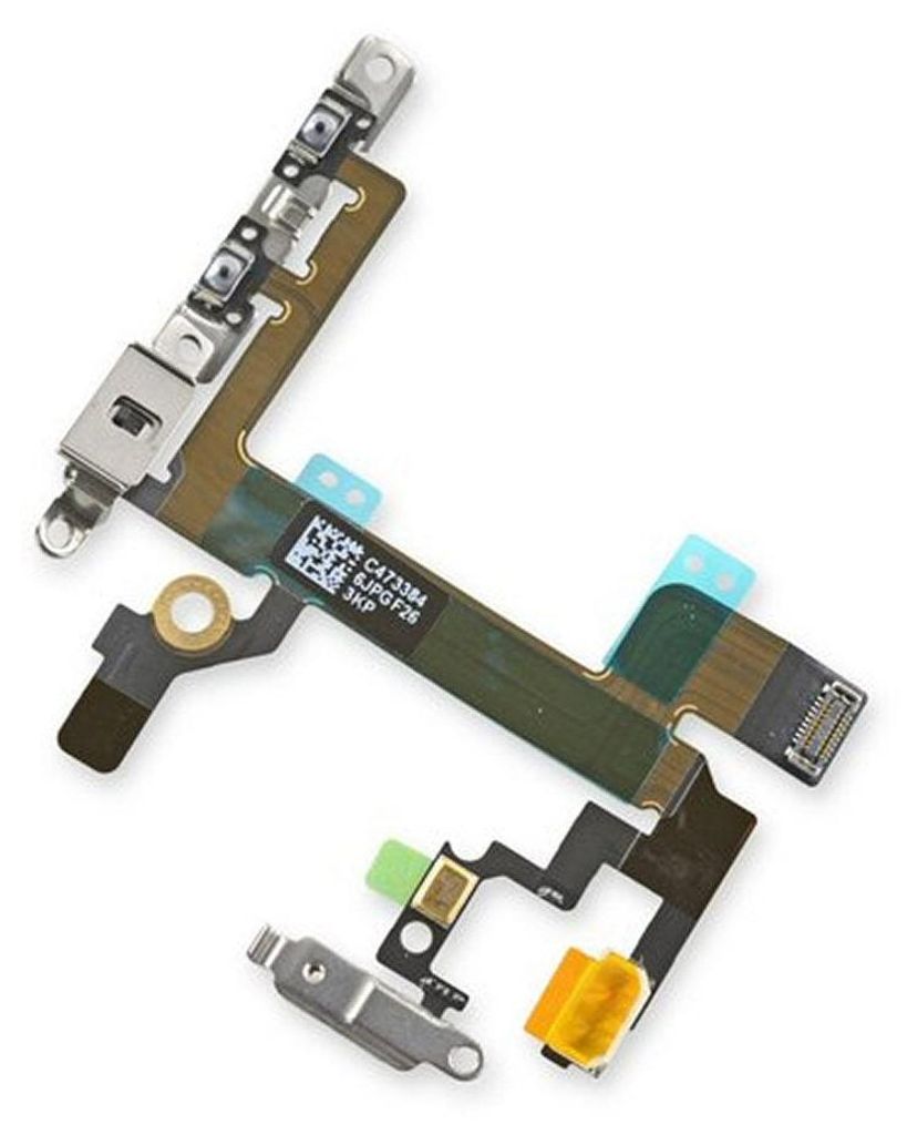 Power Flex do iPhone'a 5s Przełącznik wyciszania głośności Zestaw elastycznych wstążek, 3 sztuki
