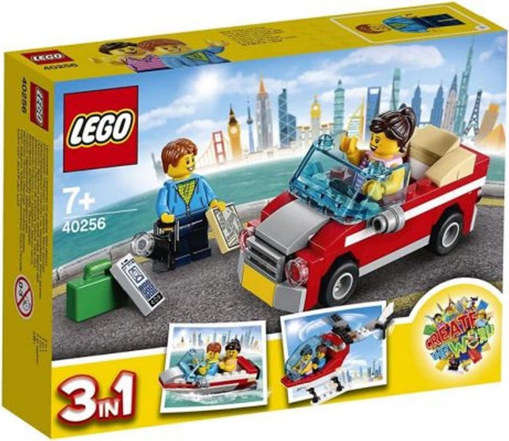 Lego 40256 Create the World Stadtauto, Boot, Helikopter Produktbild 