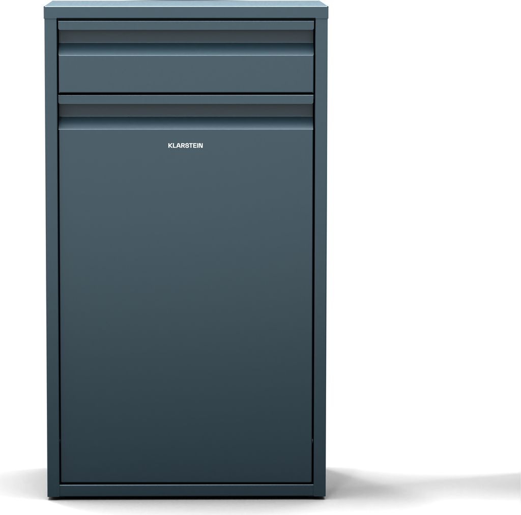 Klarstein Single-Compartment Mülleimer 50L - Edelstahl Produktbild 