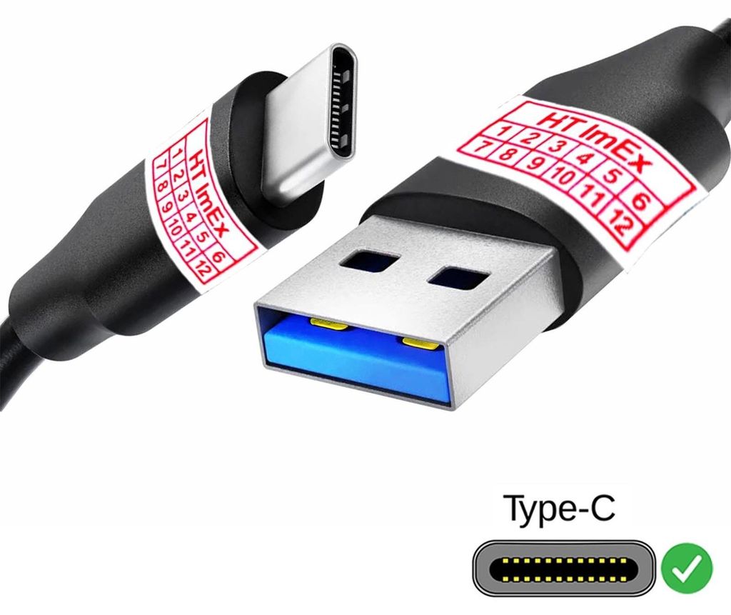 USB 3.2 (10Gbps) auf USB-C Datenkabel Ladekabel kompatibel mit SanDisk Desk Drive 8 TB, Festplatte Extern SAMSUNG MU-PC500K/WW