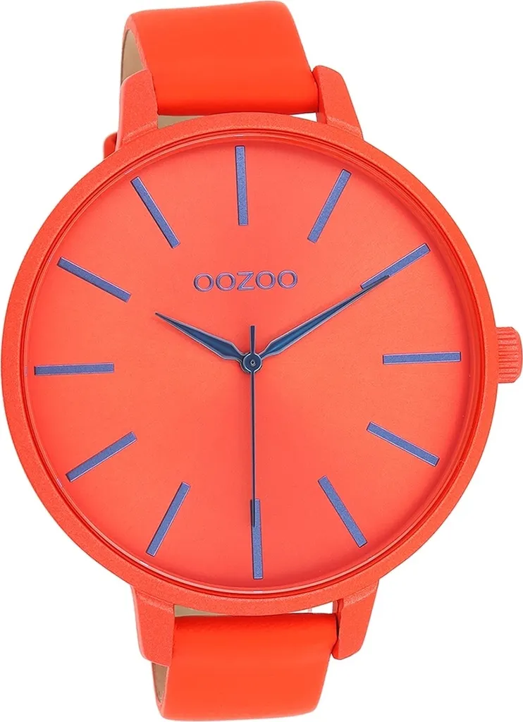 Oozoo Timepieces D2UOC11162: Orologio Donna Rosso Arancio in Pelle