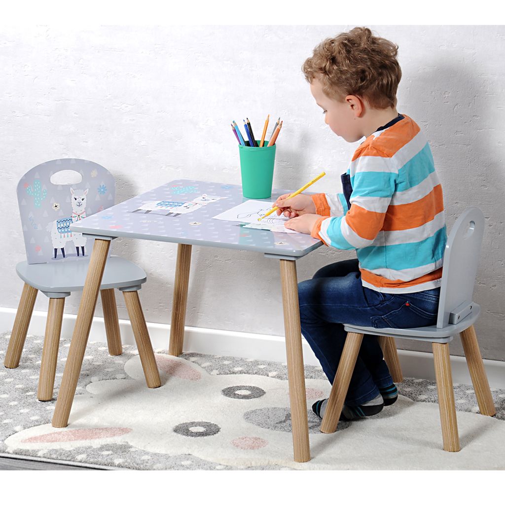 Kaufen Sie Kinder-Dinosaurier-Tisch und zwei Stühle im Set zu  Großhandelspreisen