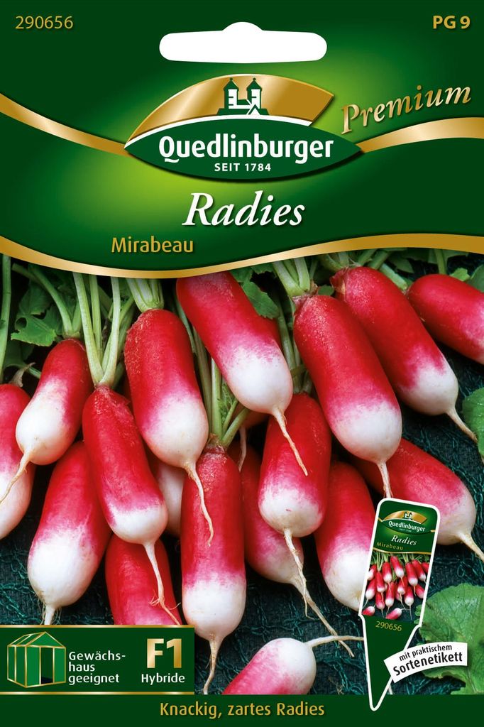 Artikelbild 1 von 'Radies Mirabeau' aus der Kategorie Radieschensamen