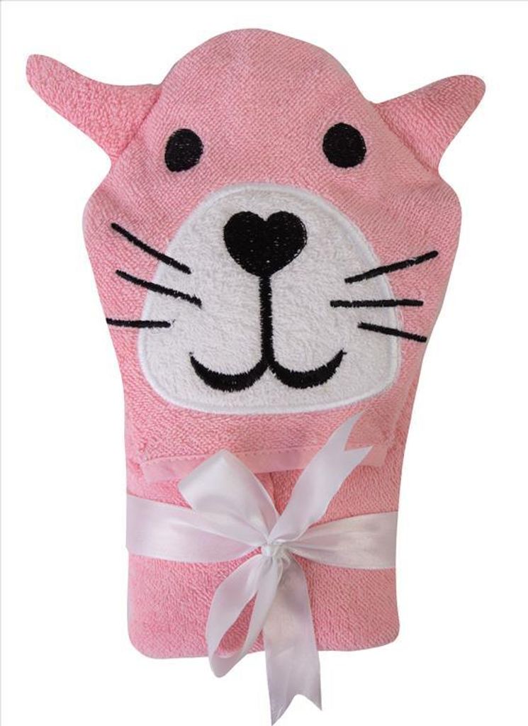 Baby Bademantel 80x80 Jimmy Pink Panther