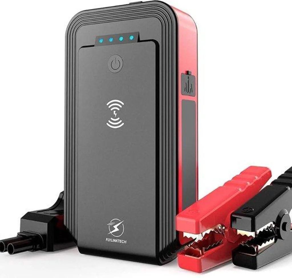 Booster de batterie de voiture 12V autonome et chargeur de secours LED