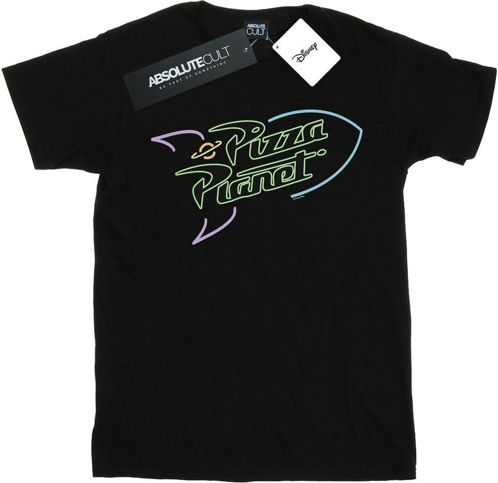 Disney - "Toy Story Pizza Planet" T-Shirt für Damen BI47001 (XXL) (Schwarz)