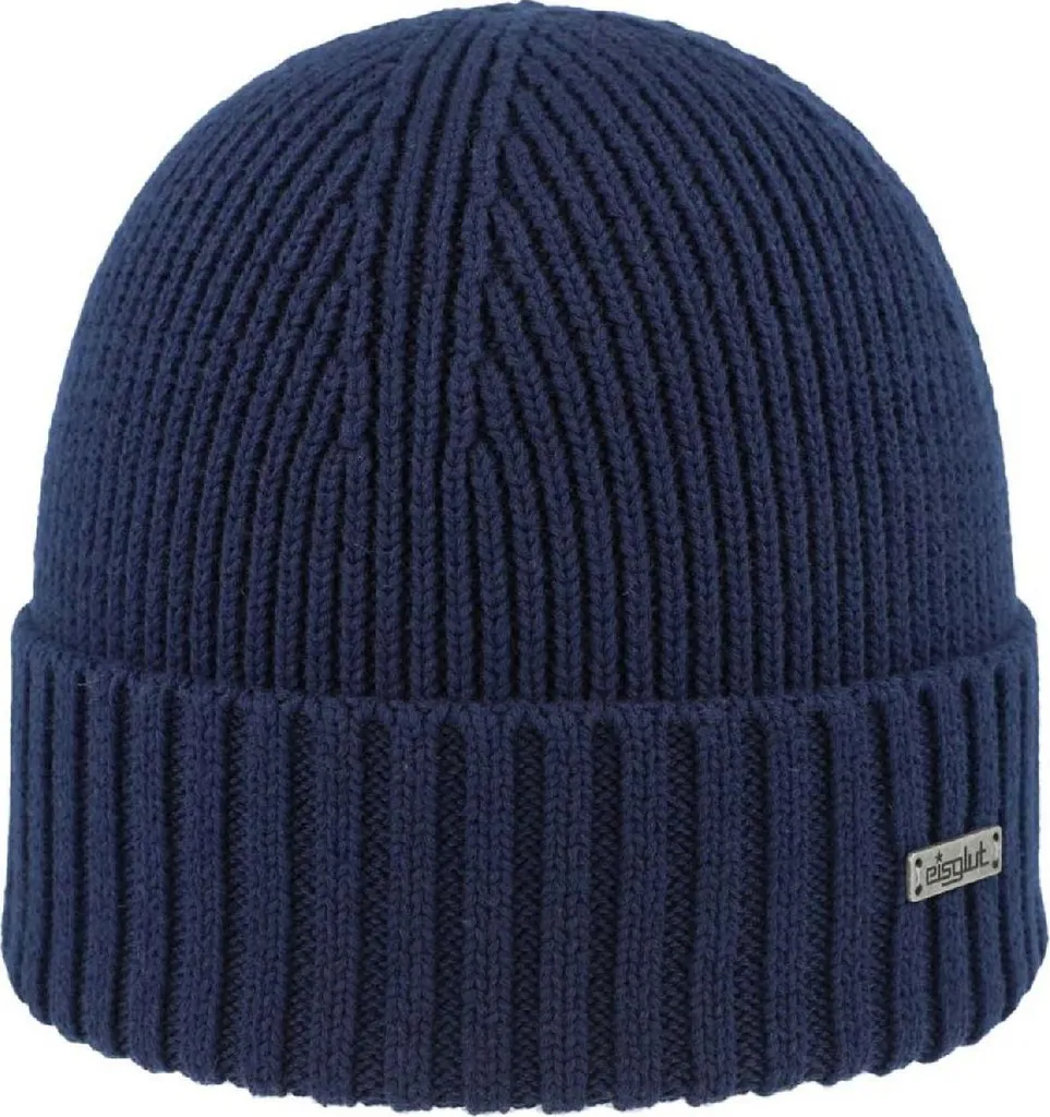 Berretto Navy Eisglut Hanseng Eco-Friendly | Beanie Uomo Cotone Bio