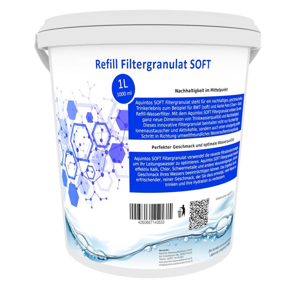 Refill Filtergranulat ? Ersatz für BWT soft und Aarke Pure Produktbild 