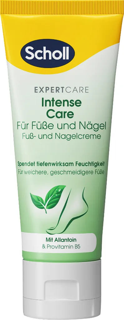 Scholl Crème Riche Pieds et Ongles Peaux Très Sèches 75ml Soin Intense