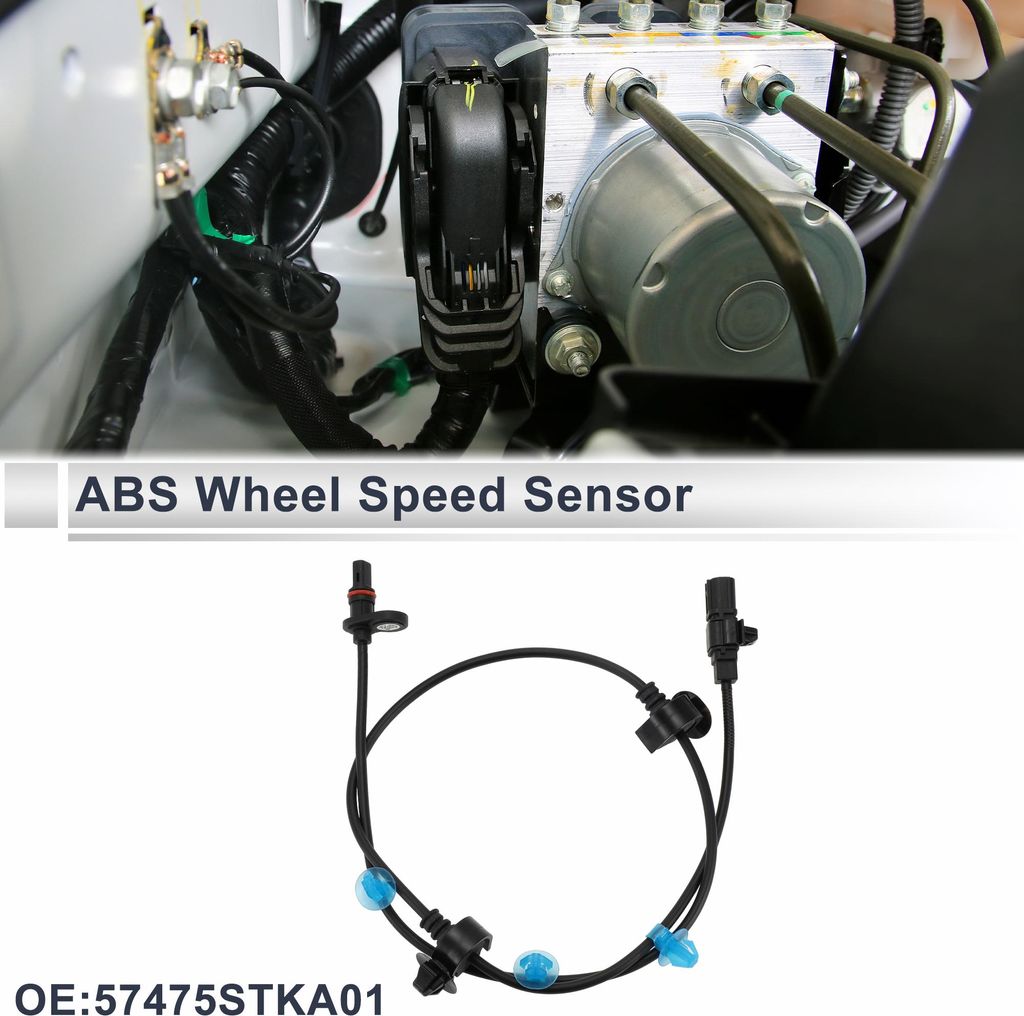 Hinten links ABS-Raddrehzahlsensor für Acura RDX L4 2.3L 2007-2012 ABS-Sensor Antiblockiersystem-Sensor Nr. 57475STKA01 1 Stück