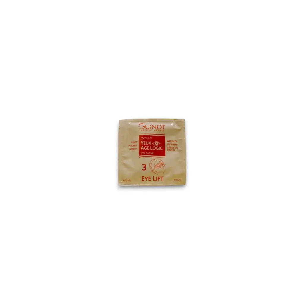 Set Guinot Age Logic Masque Yeux 4 pcs 5,5 ml - Soin Anti-Âge Regard
