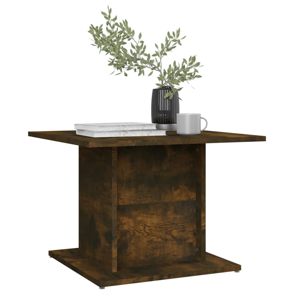 "Winterschlussverkauf "Couchtisch - CLORIS - Wohnzimmertisch - Robust und langlebig - Räuchereiche 55,5x55,5x40 cm Holzwerkstoff - NeuMöbel1180194