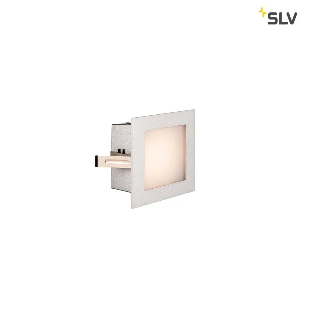 Faretto Segnapasso Frame Basic LED 230V 9x9 Argento | Installazione Rapida - 8