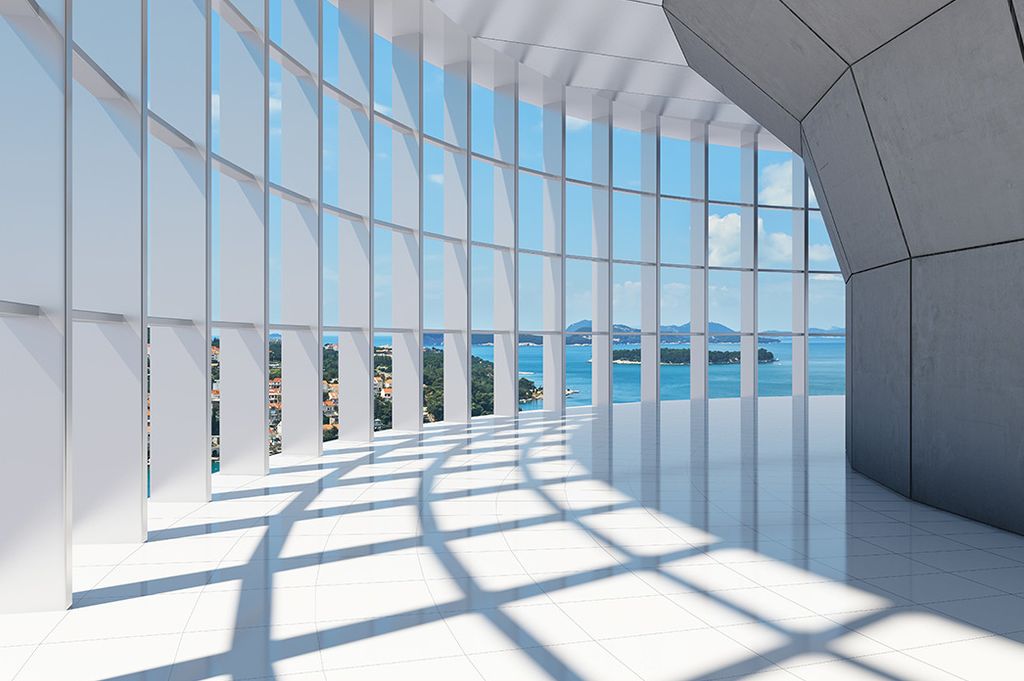 Muralo Fototapete 3D Effekt 270 (B) x 180 (H) cm Vlies Wand Tapete Tunnel Abstraktion Optische Täuschung 3D Optik Wohnzimmer Schlafzimmer moderne ...