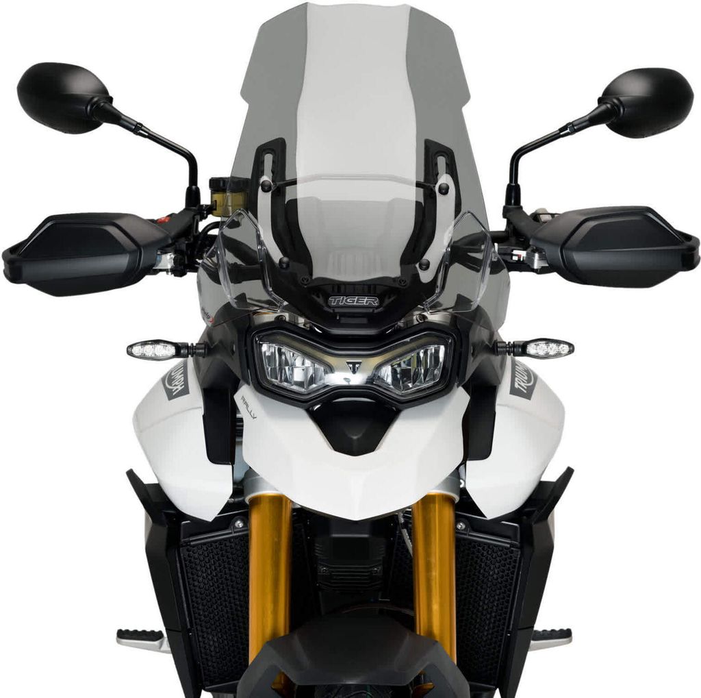 Ecran touring PUIG fumé clair ABE approuvé pour Triumph Image du produit 