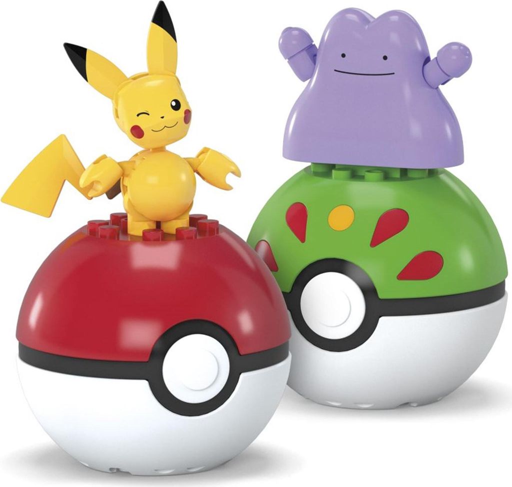 Mega Pokémon Pokéball - Pikachu i Ditto JCT43 Zdjęcie produktu 
