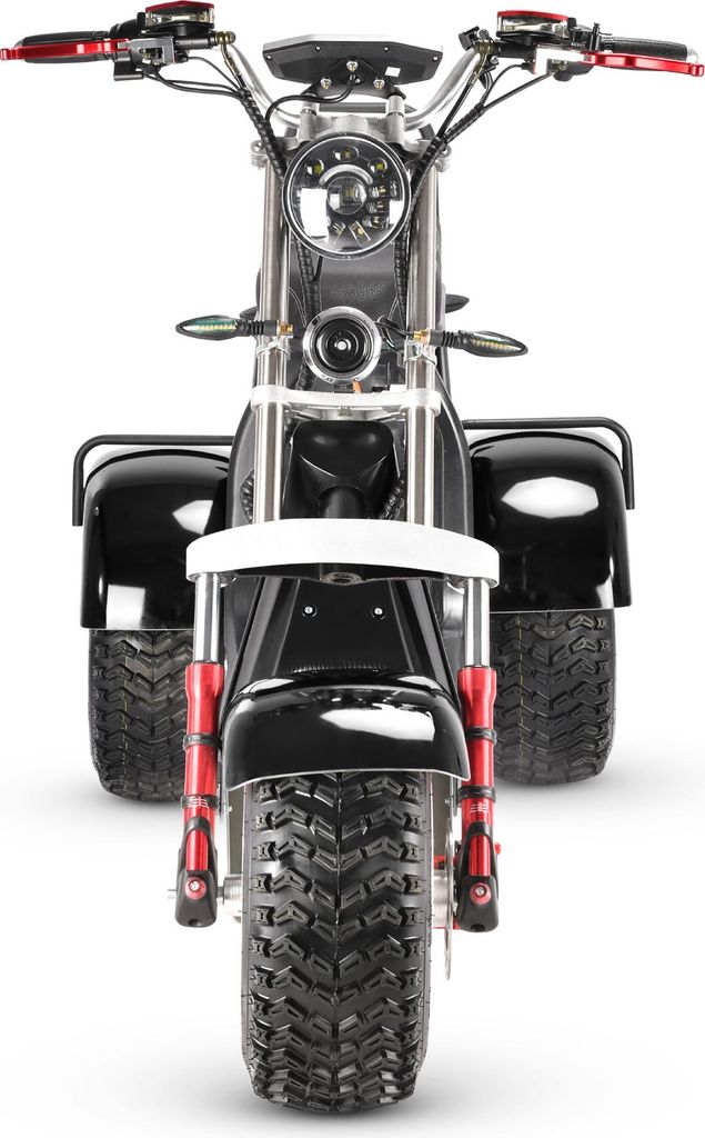 Urban Chopper Trike CP7 Elektro-Dreirad E-Roller 45km/h 2x Produktbild 