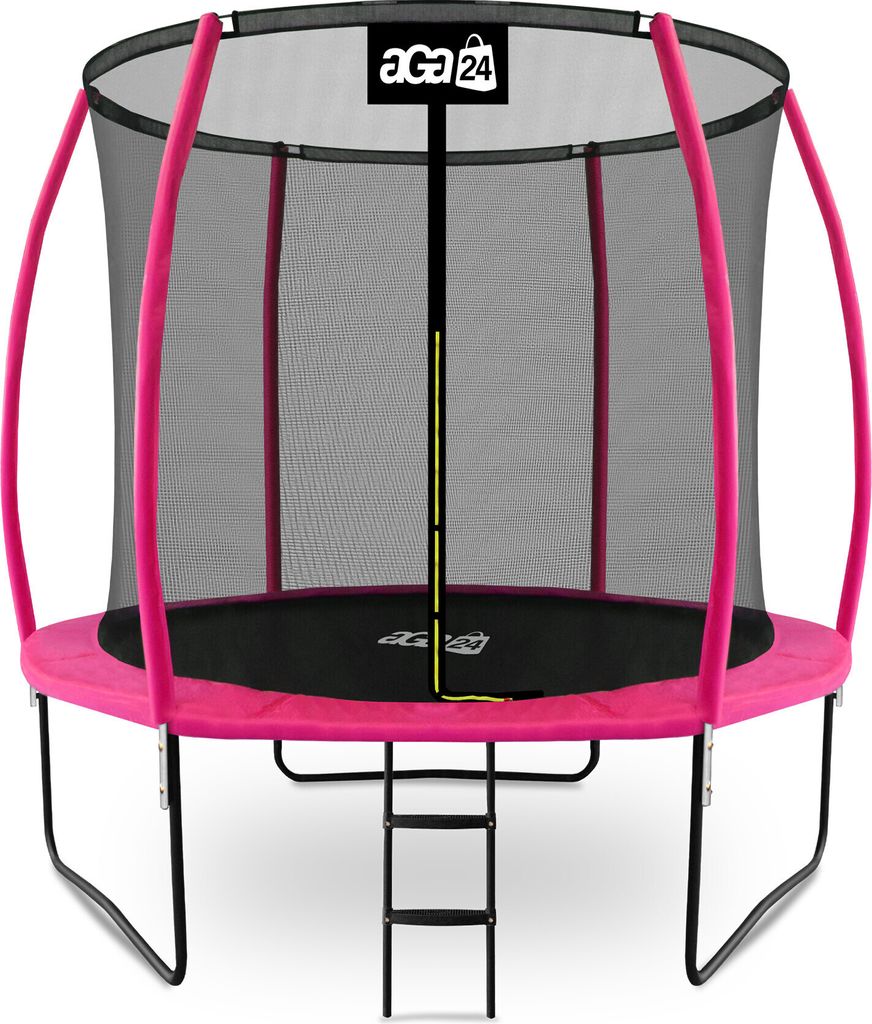 Aga SPORT EXCLUSIVE Trampolína 250 cm Ružová + ochranná Obrázok produktu 8