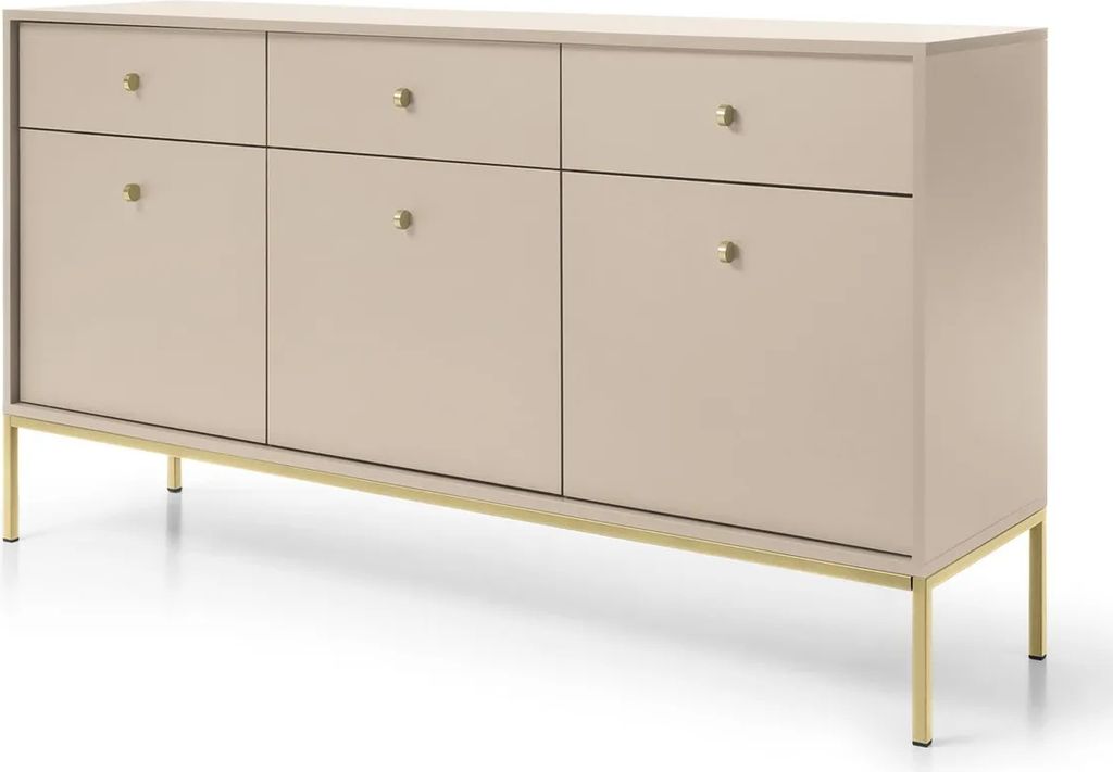 Große kombinierte Kommode ORFEA – sandbeige