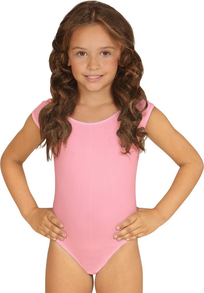 Ärmelloser Body rosa Kindergröße: 116-128