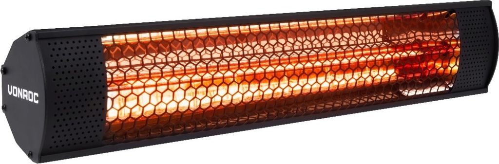 Vonroc Infrarot Heizstrahler Terrasse - Außen Terrassenstrahler elektrisch 2000W