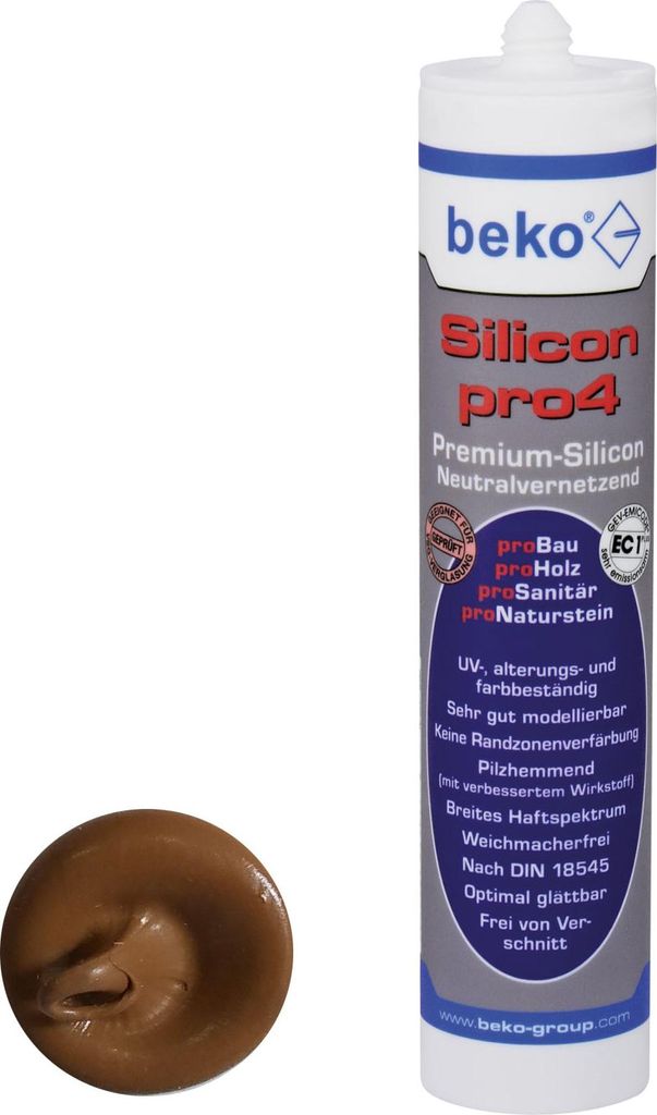 Beko Silicon pro4 Premium 310ml kastanie 22423 Produktbild 