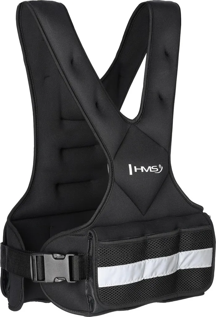 Gilet de poids 9kg réglable avec sangles de maintien pour sportifs