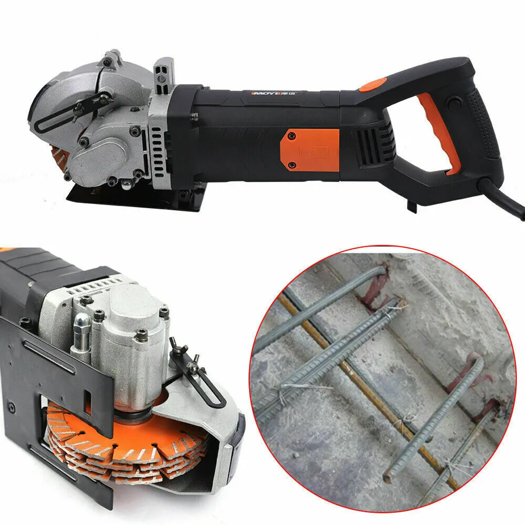 Fraiseuse murale électrique 4800W pour découpe de saignées de 42mm - 3