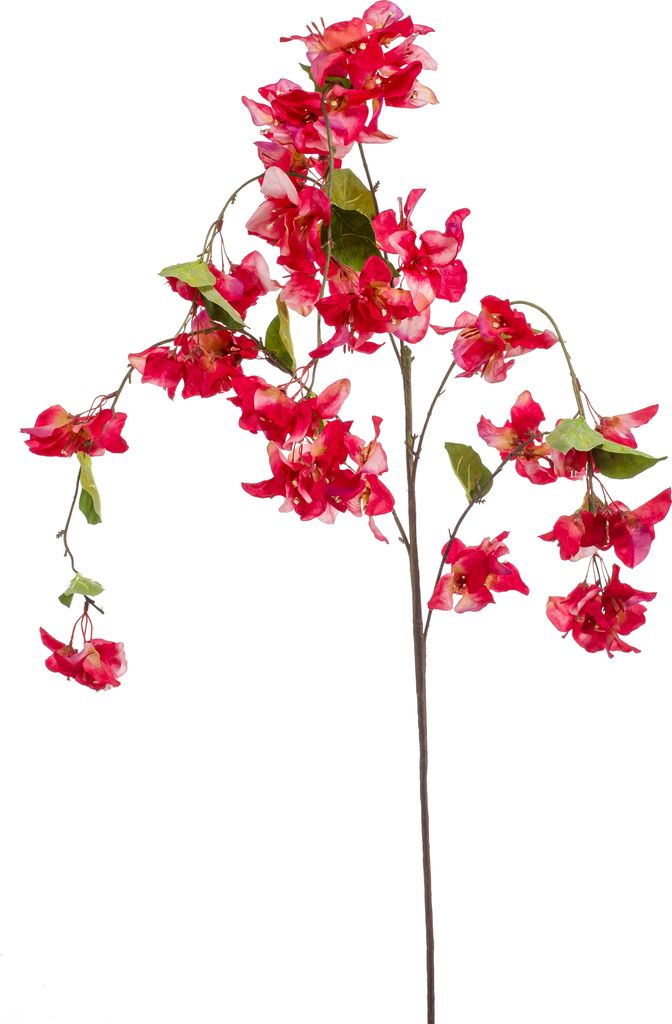 künstliche Drillingsblume Wunderblume rot L. 120cm Emerald Kunstblumen WA