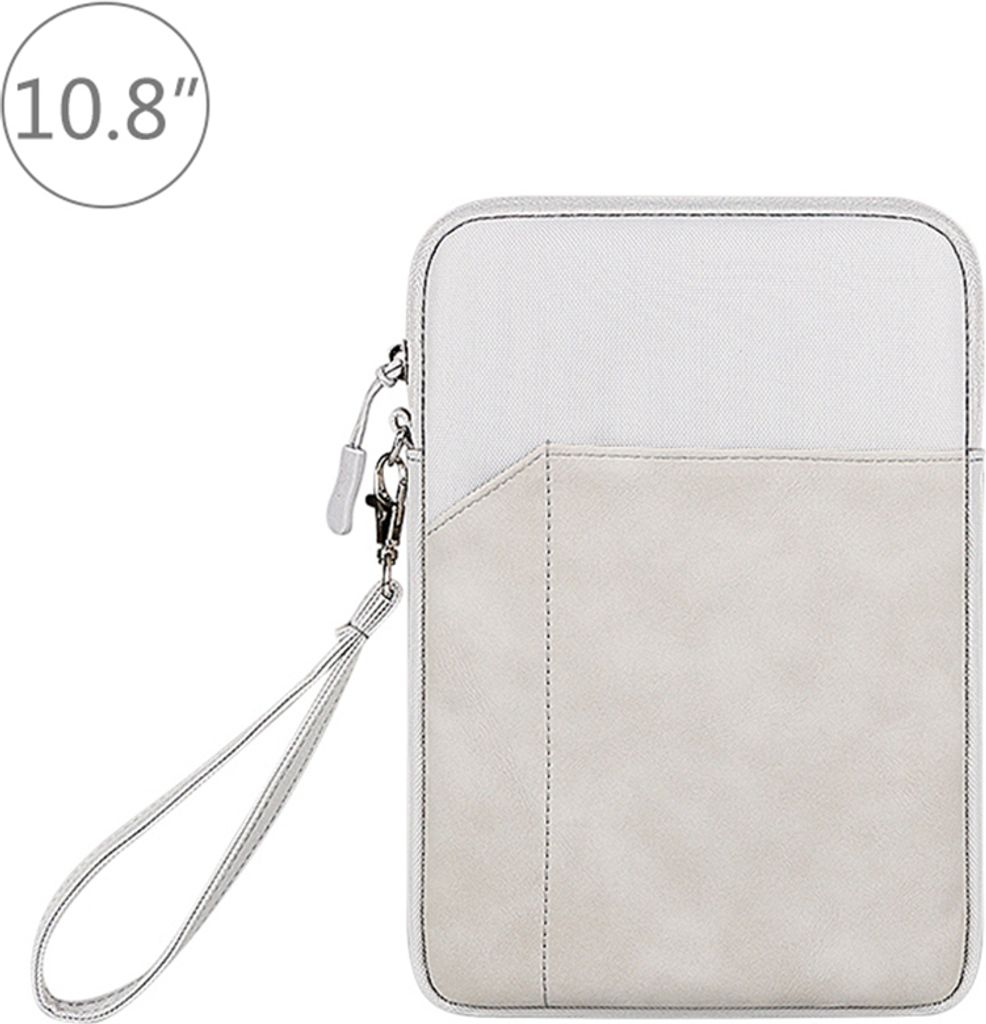 7,9-10,8 Zoll Tablet-Tasche, gepolsterte, stossfeste Tablet-Huelle mit Vordertasche, wasserdichte, tragbare Tablet-Aufbewahrungstasche mit Tragegriff
