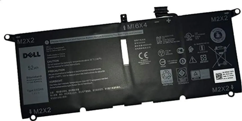 Batteria per Dell XPS 13 DXGH8 (52Wh) - Guida al Ricambio Sicuro