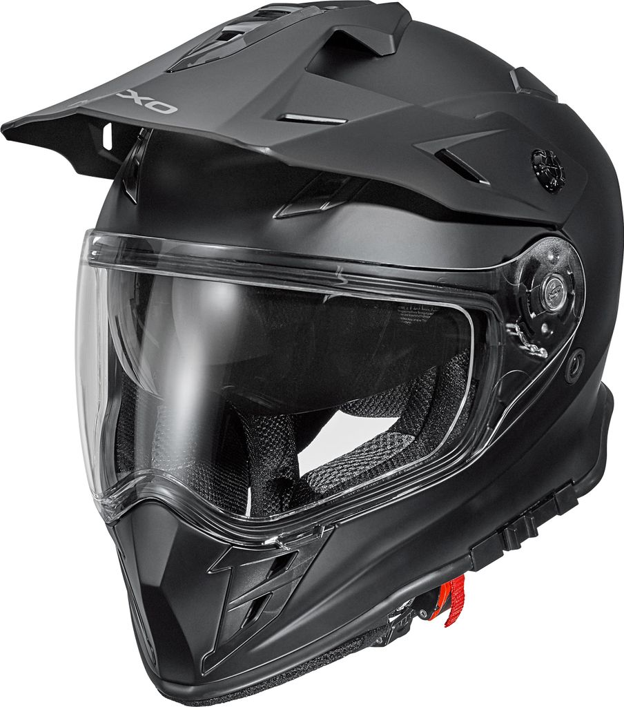 Nexo MX-Line Endurohelm II: Komfortabler Thermoplast-Helm mit Sonnenblende