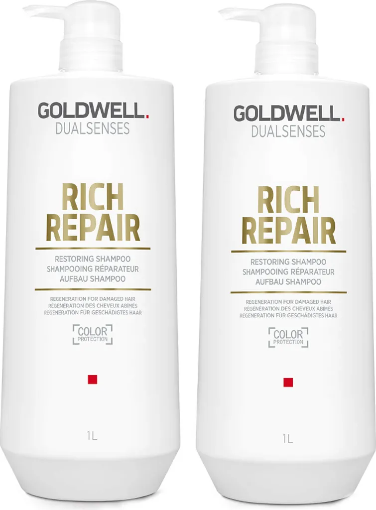 Goldwell Rich Repair Shampooing Formule IntraLipid 2x1000ml Soin