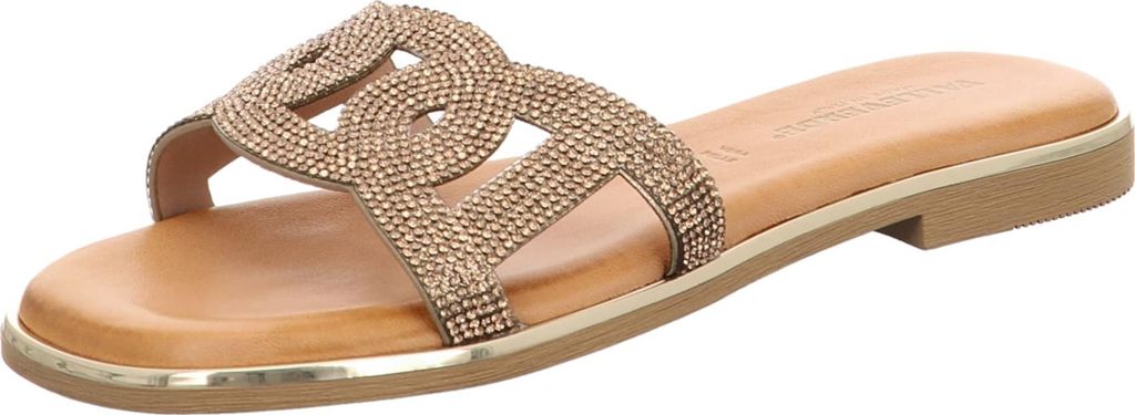 Valleverde Klassische Pantoletten Damen 32303638333636 Gold 41 EU