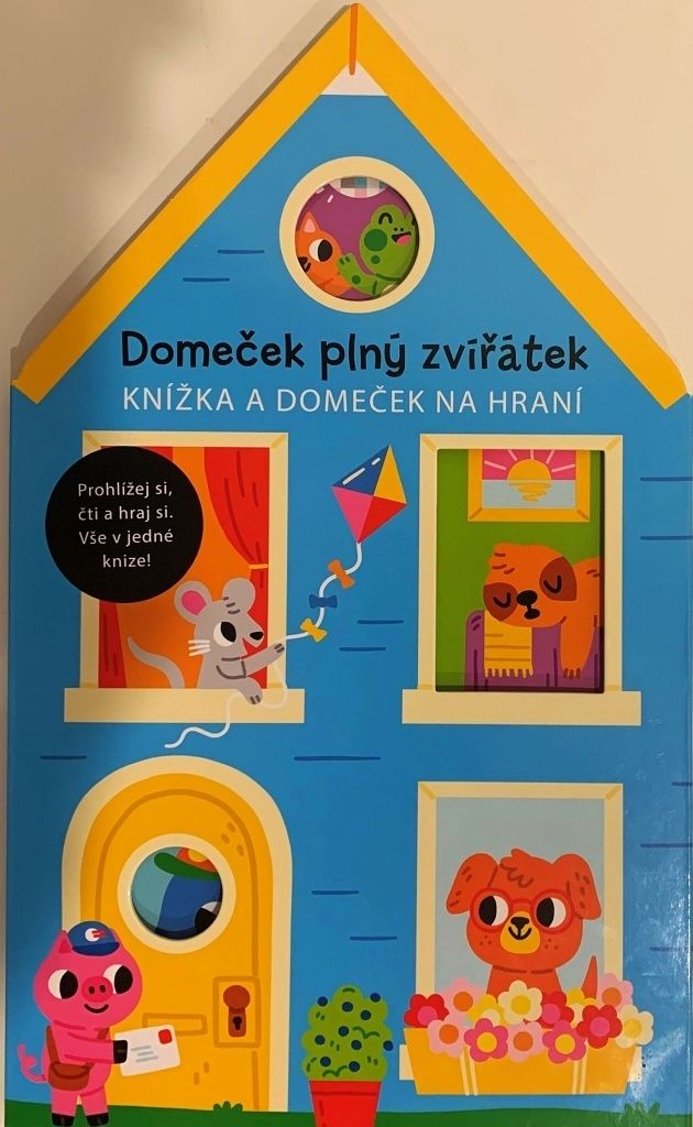 Domeček plný zvířátek - Knížka a domeček (Doyle Lizzy)